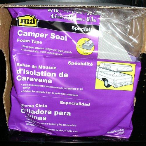 M-D Building Products M-D Building Products 2352 Camper Seal Tape, 3/16-by-1-1/4-Inch by 30 feet, Gray