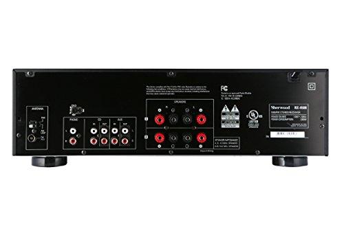 Sherwood Sherwood RX4508 200W AM/FM Stereo Receiver with Bluetooth, Black
