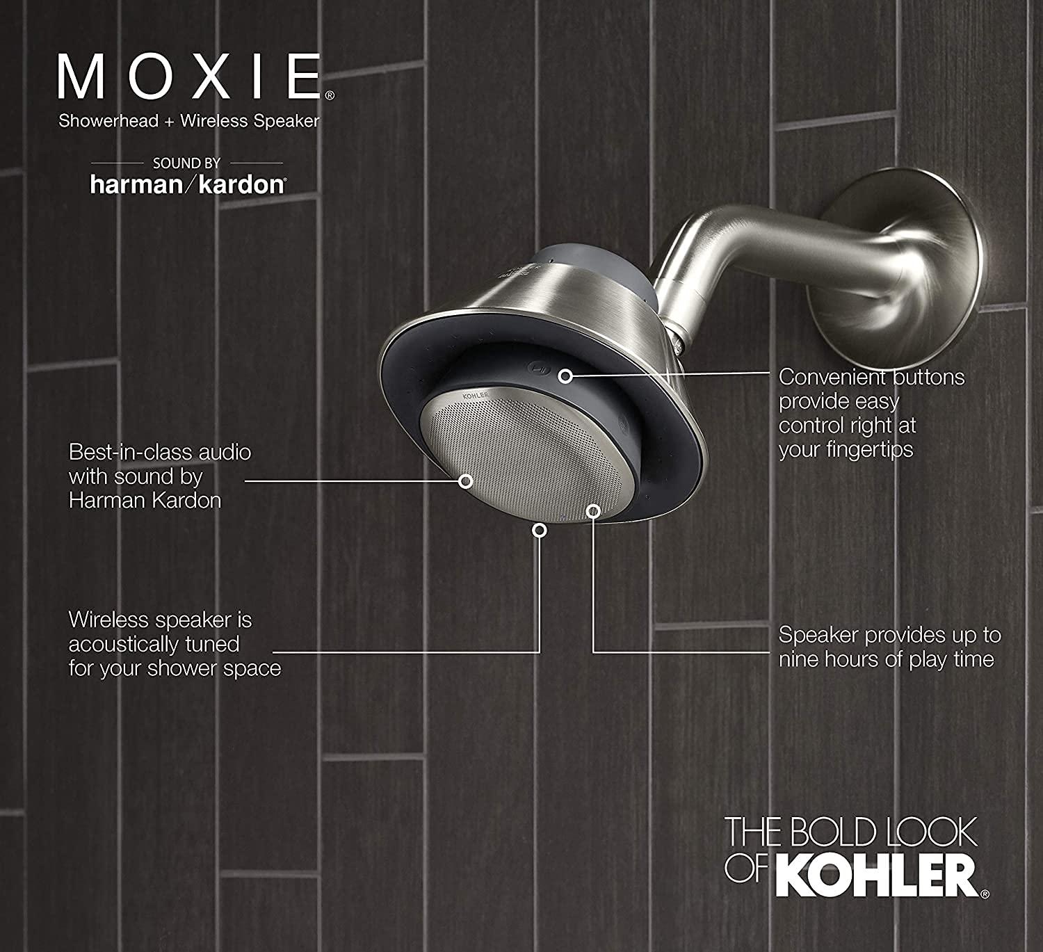 Kohler MOXIE 2.5GPM SHOWERHEAD/BLUETOOTH