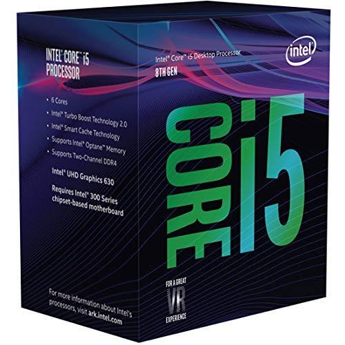 Intel Intel Core i5-8400 Desktop Processor 6 Cores up to 4.0 GHz LGA 1151 300 Series 65W (Renewed)