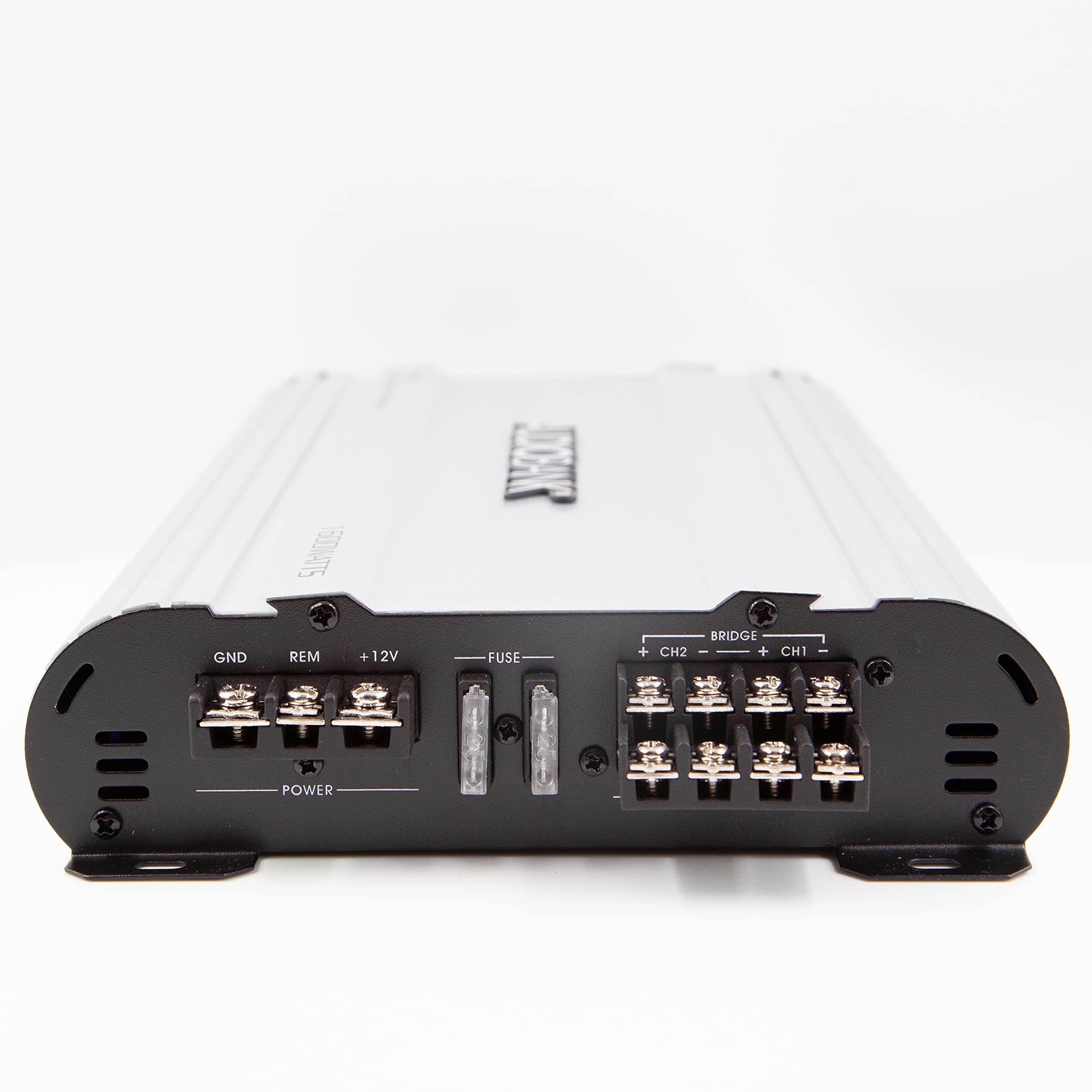 Audiobank Audiobank 4 Channels 1600 WATTS Bridgedable Car Audio Stereo Amplifier P1604