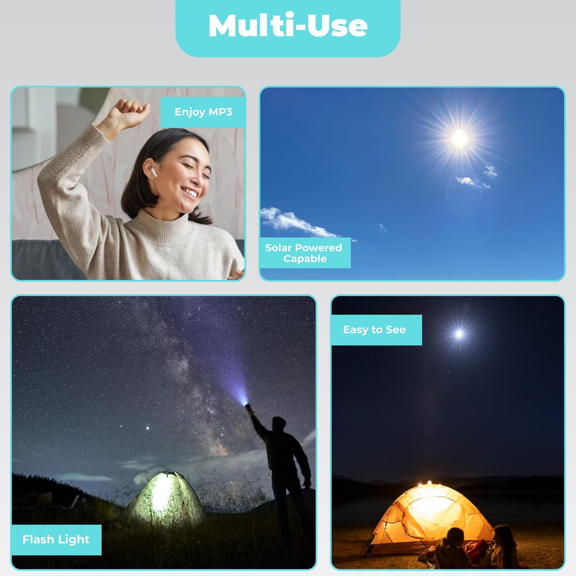 Audiobox Audiobox RX-12BT Multiband Solar Emergency Radio