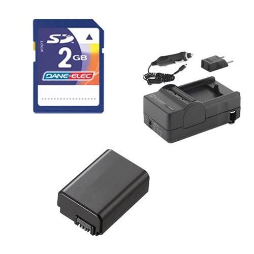 Synergy Digital Sony Alpha A3000 Digital Camera Accessory Kit Includes: SDNPFW50 Battery, SDM-1530 Charger, KSD2GB Memory Card