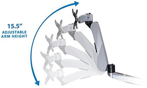 Mount-It! Mount-It! Expandable Two Monitor Computer Desk Mount Spring Arm Quick Release (MI-45116)