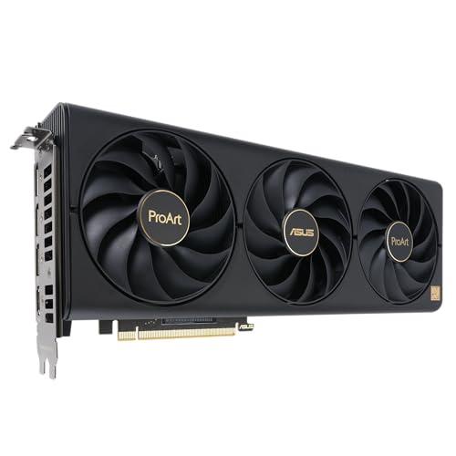 ASUS ASUS ProArt GeForce RTX 4070 Ti Super OC Edition Graphics Card (PCIe 4.0, 16GB GDDR6X, DLSS 3, HDMI 2.1a, DisplayPort 1.4a)