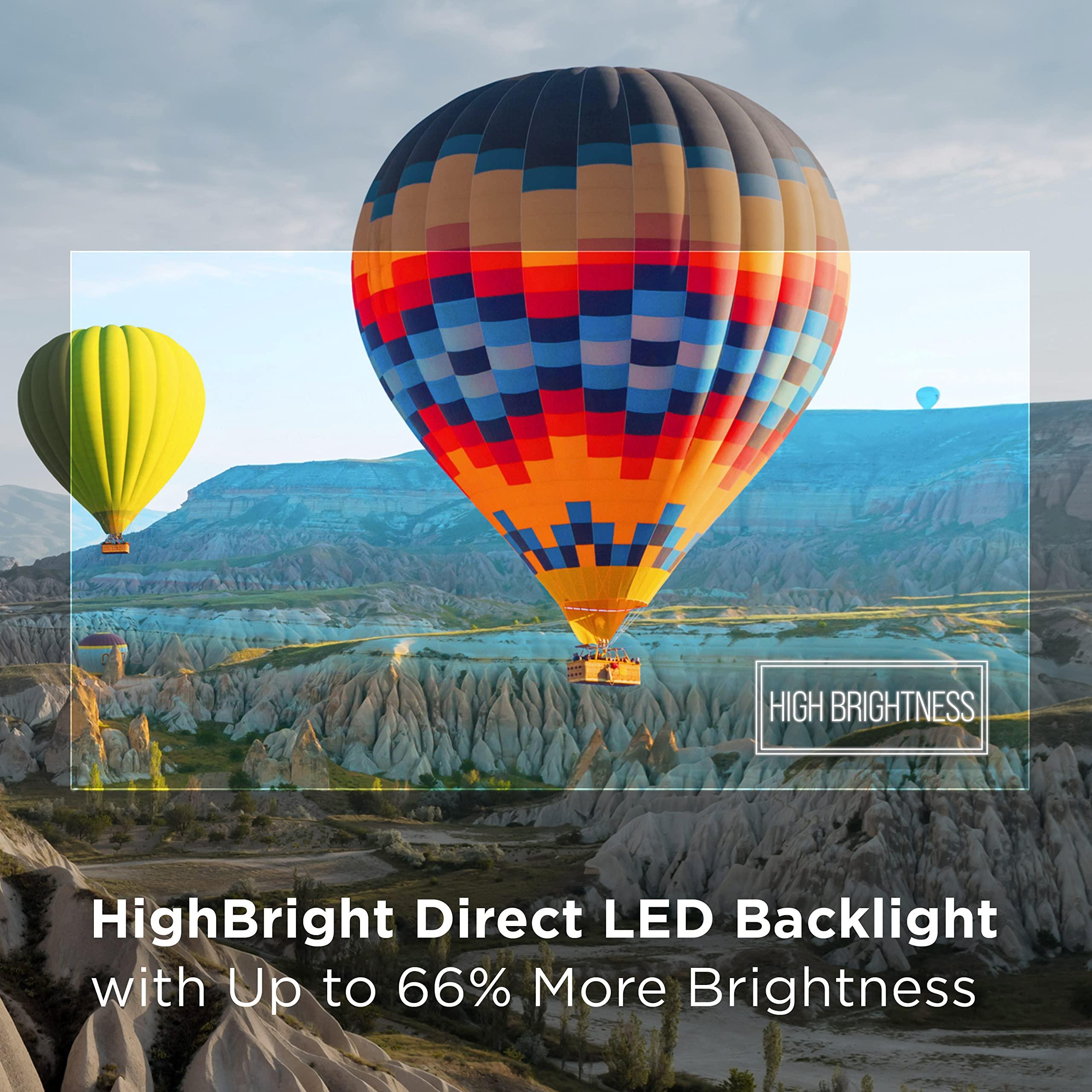 TCL TCL 75-Inch Q6 QLED 4K Smart TV with Google (75Q650G, 2023 Model) Dolby Vision, Atmos, HDR Pro+, Game Accelerator Enhanced Gaming, Voice Remote, Works Alexa, Streaming UHD Television