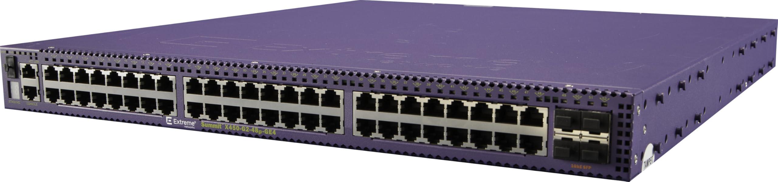 Extreme Networks, Inc Extreme Networks Summit X450-G2-48p-GE4 Ethernet Switch