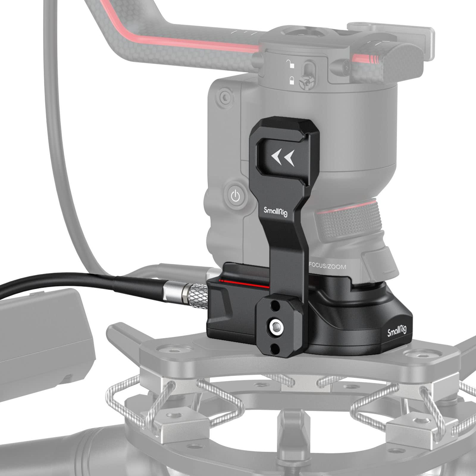 SMALLRIG SMALLRIG Power Supply Base Plate for DJI RS 2 / RS 3 Pro/RS 4 Pro Gimbal, External Power Solution for DJI RS 2 / RS 3 Pro/RS 4 Pro
