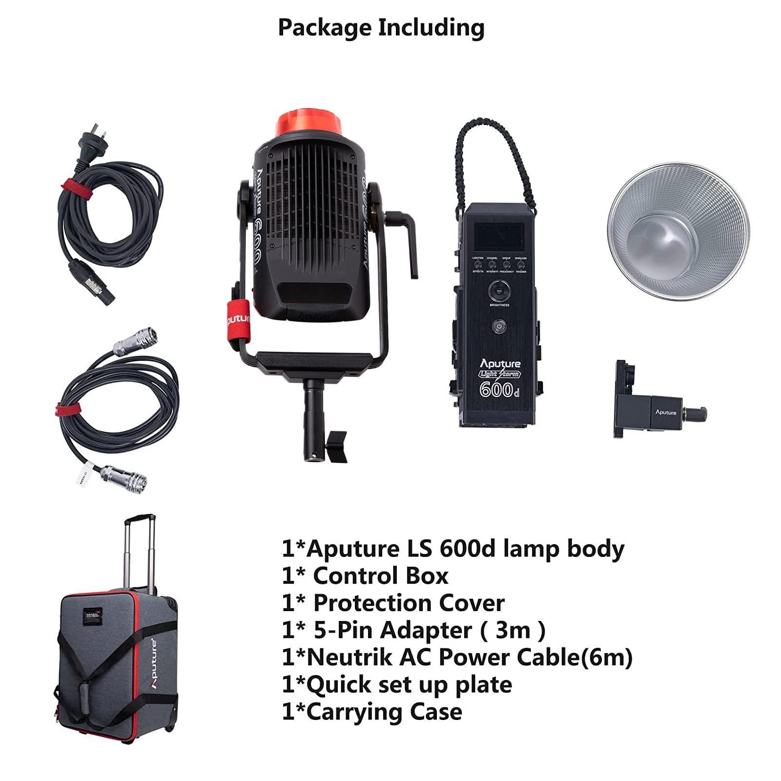 Aputure Aputure LS 600D Professional 600W Daylight with Aputure Light Dome III Softbox Kit