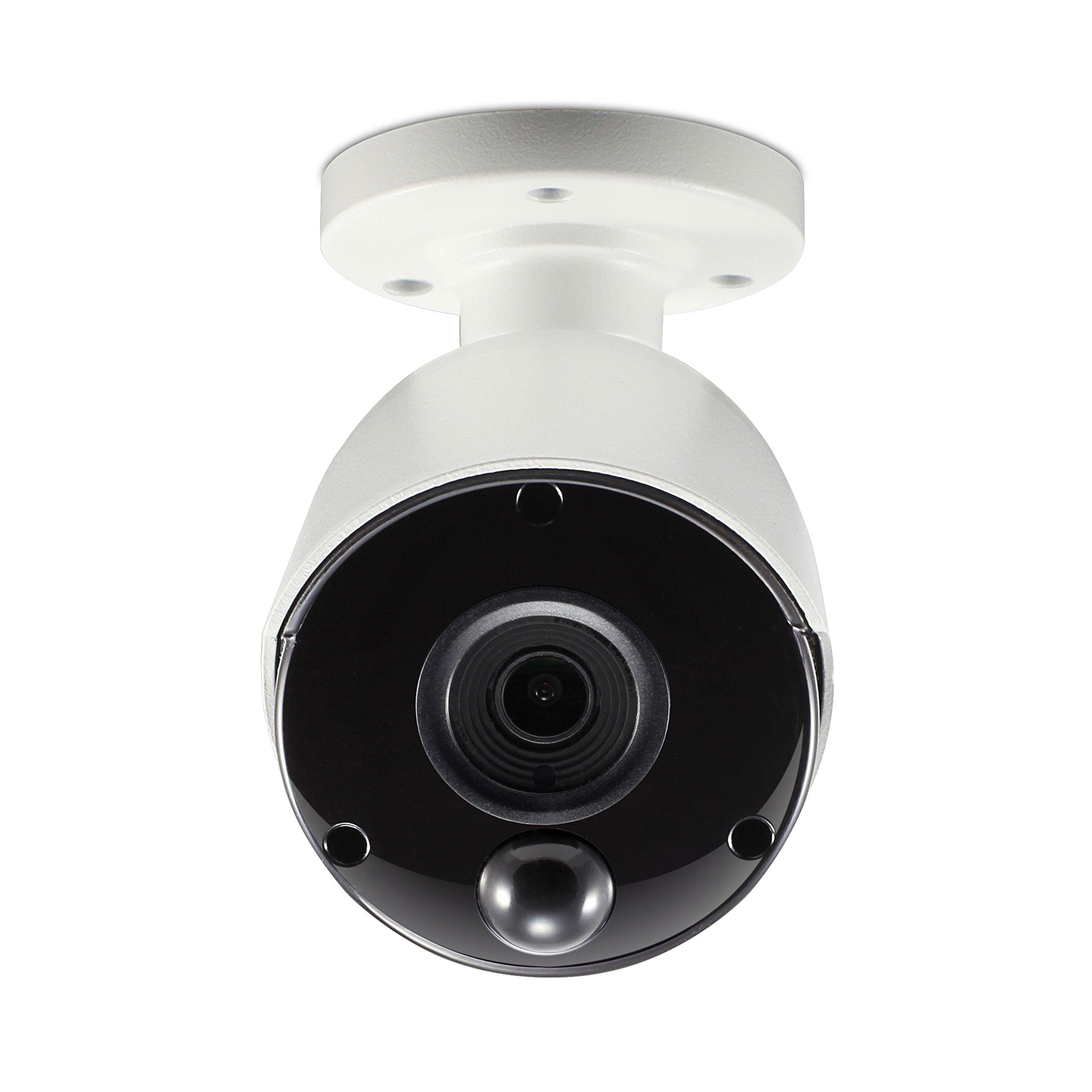 Swann Swann Wired PIR Bullet Security Camera, 5MP Super HD Surveillance Cam with Infrared Night Vision, Thermal, Heat & Motion Sensing, Add to DVR with BNC, SWPRO-5MPMSB