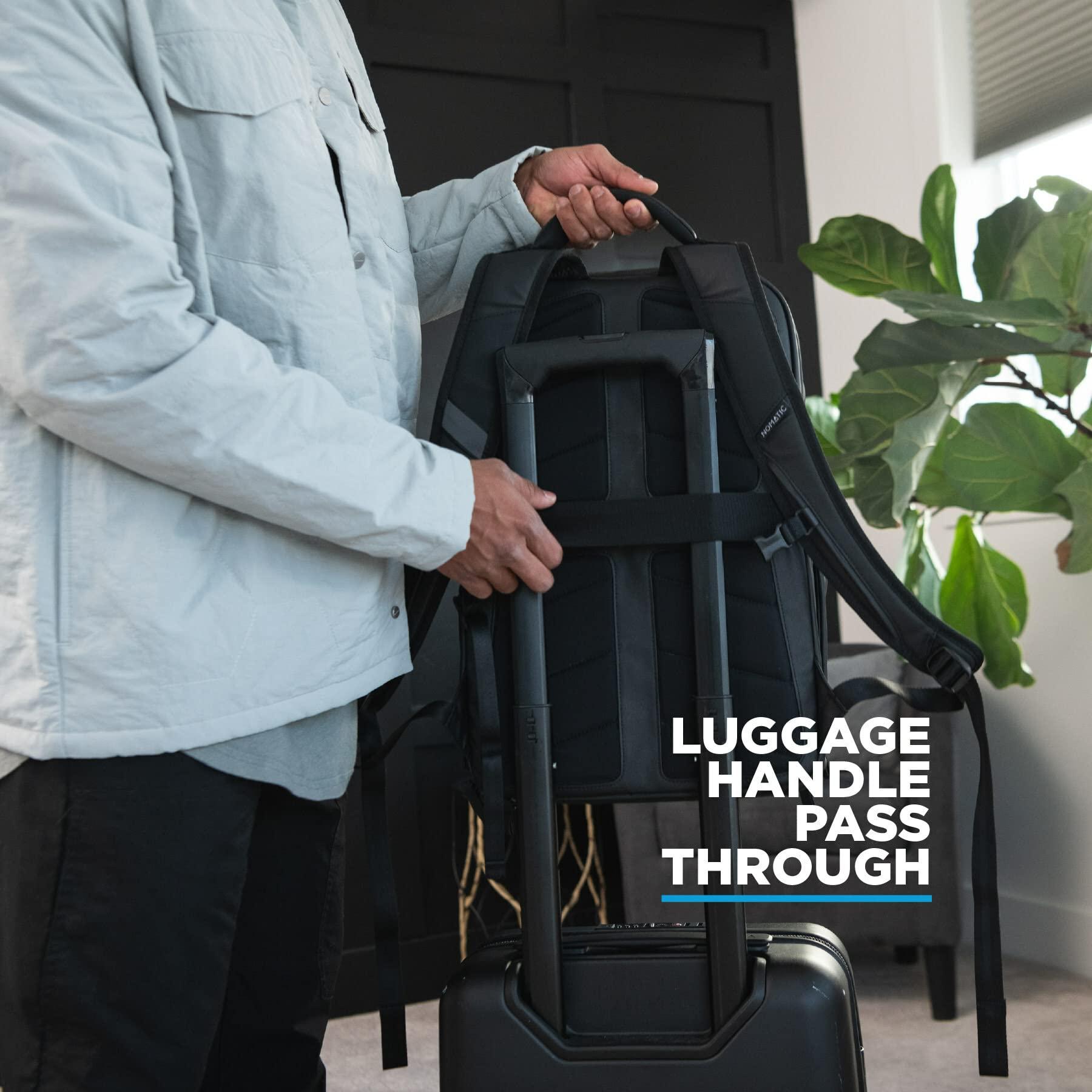 NOMATIC NOMATIC Backpack - 14L Water Resistant Anti Theft Backpack - Laptop Bag - Computer Backpack - Expandable Black Backpack