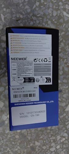 Neewer NEEWER® 160 LED CN-160 Dimmable Ultra High Power Panel Digital Camera / Camcorder Video Light, LED Light compatible with Canon, Nikon, Pentax, Panasonic,SONY, Samsung and Olympus Digital SLR Cameras