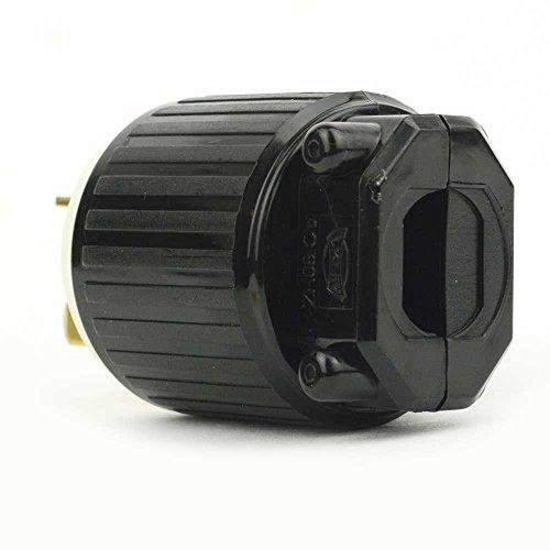 Superior Electric Superior Electric YGA021 Straight Electrical Plug 3 Wire, 20 Amps, 125V, NEMA 5-20P (1)