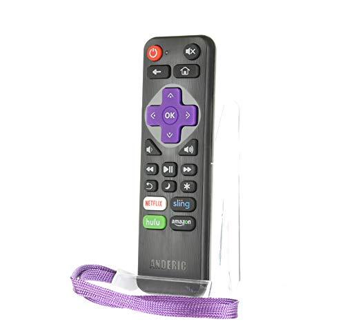 Anderic Anderic RRLC18 for Sharp/Hisense Roku TVs Only - No Programming Required - 1-Year Warranty (Sharp & Hisense Roku-Enabled TVs Only - RRLC18) LCRCRUS18