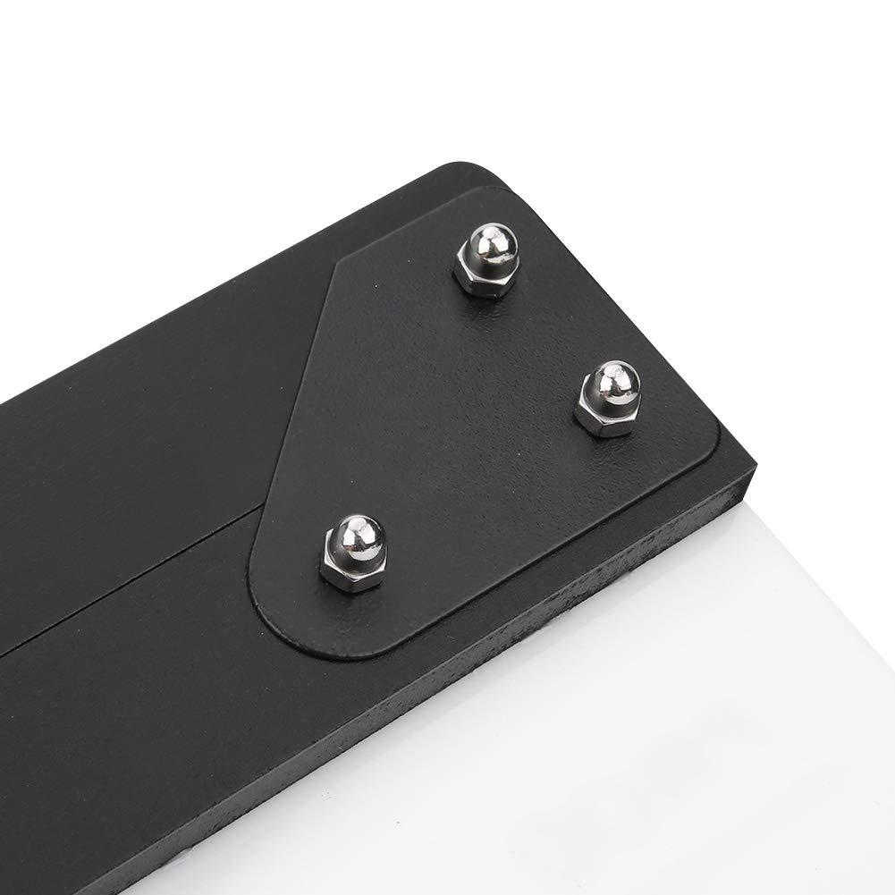 Zunate 30x25CM Mini Acrylic Clapper Board, Director Scene Film Editing Prop Action Board with Whiteboard Pen for Shoot PropsAdvertisingHome DecorationCosplayBackground (Color Strip