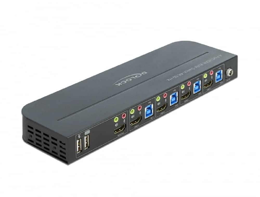Delock DeLOCK 11483 KVM switch Black
