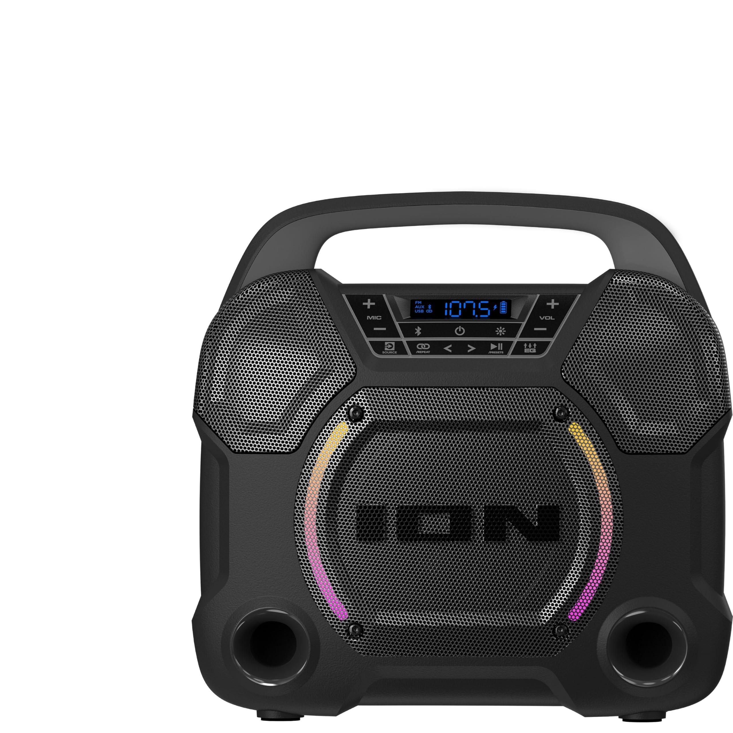 Generic ION Audio Trailblazer Roar All-Weather Bluetooth Speaker with Premium Wide Sound, Three Speakers (Renewed)