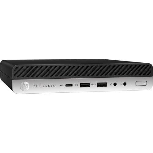 HP Sauce HP 800 G4 Mini Desktop Intel i5-8500T UP to 3.50GHz 32GB DDR4 256GB NVMe SSD + New 1TB NVMe SSD Built-in Wi-Fi BT Dual Monitor Support Wireless Keyboard and Mouse Win11 Pro (Renewed)