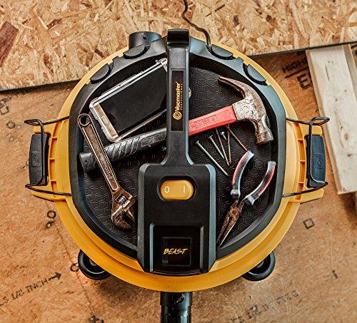 Vacmaster Vacmaster Professional - Wet/Dry Vac, 16 Gallon, Beast Series, 6.5 HP 2-1/2" Hose (VJH1612PF0201), Black