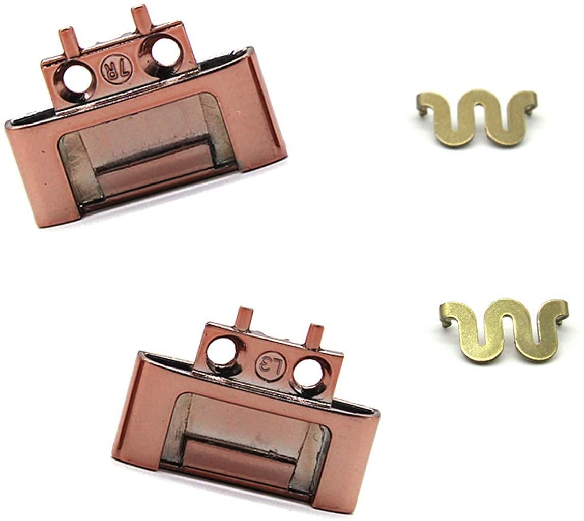 Adhiper Adhiper Replacement Headband Hinge Clip Cover + Pin Repair Parts Kits Compatible for Solo3 Wireless Solo2 Wireless Over-Ear HeadphonesRose Gold