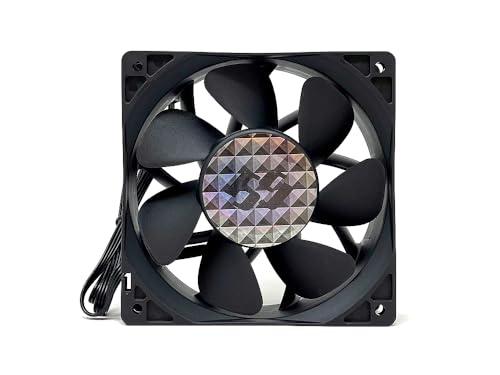 Bluegears Bluegears Bgears b-BlasterPWM 120x38 2Ball PWM High Speed Fan ranging 1300 to 6500 RPM with 318 CFM. UL, CE, FCC, RoHS, Reach Certified High Speed PWM Fan,Black