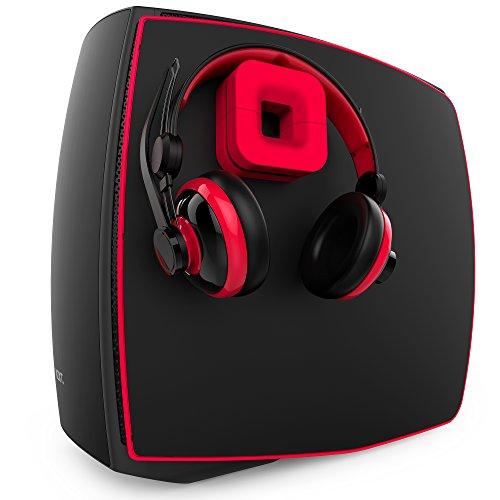 NZXT NZXT Puck - Cable Management and Headset Mount - Compact Size - Silicone Construction - Powerful Magnet for Computer Case Mounting - Red