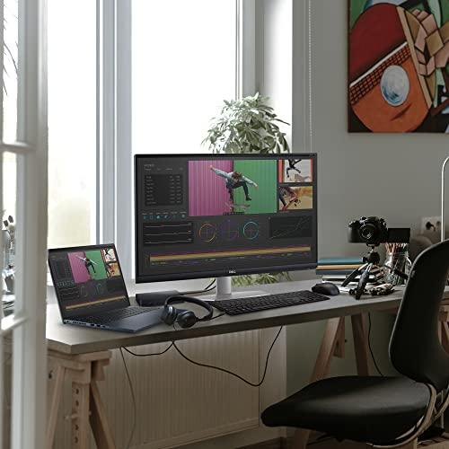 Dell Dell S2721QS Monitor 27 Inch, 4K UHD (3840 x 2160) IPS Display, Ultra-Thin Bezel, AMD FreeSync, HDMI, DisplayPort, VESA Certified - Silver