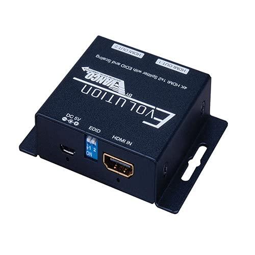Vanco Vanco EVSP14SC 4K HDMI 1?4 Splitter with EDID and Scaling