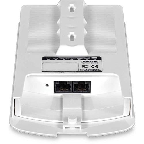TRENDnet TRENDnet 14 DBI WiFi AC867 Outdoor Directional Poe Access Point, 14 DBI Directional Antennas, for Point-to-Point WiFi Bridging Applications, 5GHz, AC867, TEW-840APBO