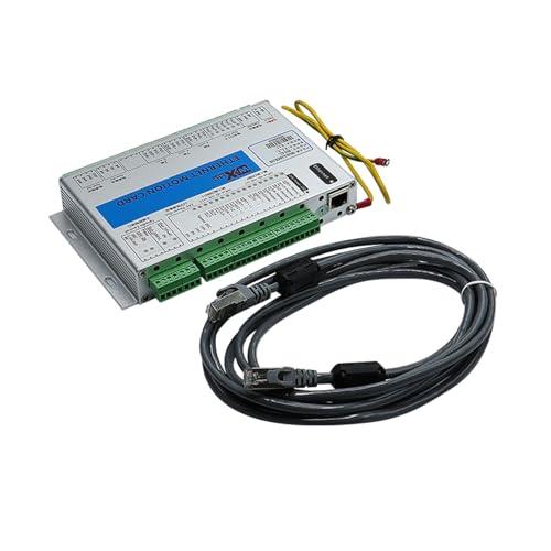 JOCCOS XHC MKX-ET Ethernet USB Mach3 Breakout Board 3 4 6 Axis Motion Control Card 2MHz Support For Engraver Stepper Servo Motor (Size : MK3-ET 3 Axis)