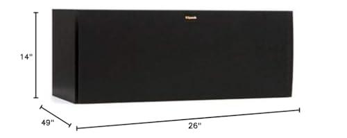 Klipsch Klipsch Reference 5.0 Home Theater System - Bundle with 2X Reference R-26FA Floorstanding Speaker, Reference R-25C Center Channel Speaker, 2X Reference R-41M Bookshelf Speaker