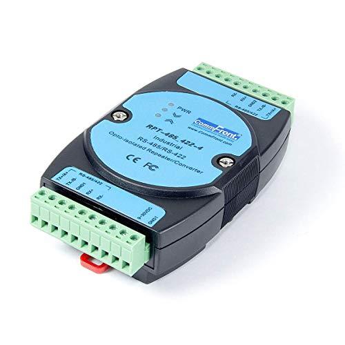 COMMFRONT COMMFRONT Industrial RS485 / RS422 Isolator/Repeater/Converter, 2500V Optical Isolation, 600W Surge and 15kV ESD Static Protection, DIN-Rail/Wall/Panel Mount
