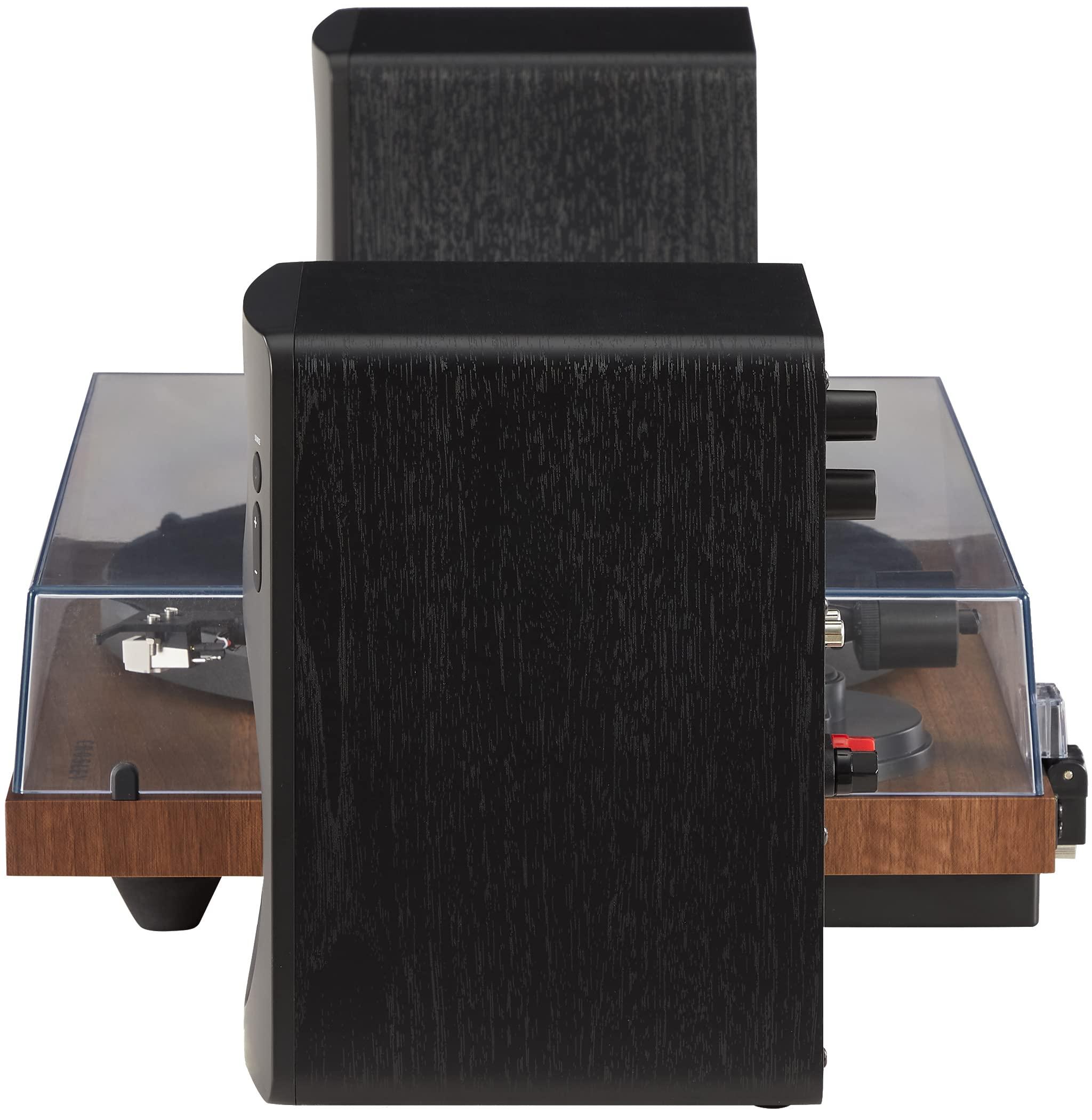 Crosley Crosley KT6101-WA Belt-Drive Bluetooth Turntable with Built-in Preamp and Included Speakers, Walnut
