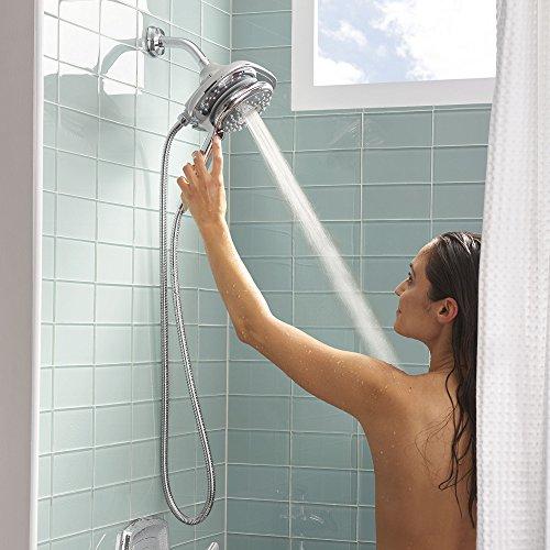American Standard American Standard 9035254.002 Spectra+ Duo 4-Function 2-In-1 Shower Head, 2.5 GPM, Polished Chrome