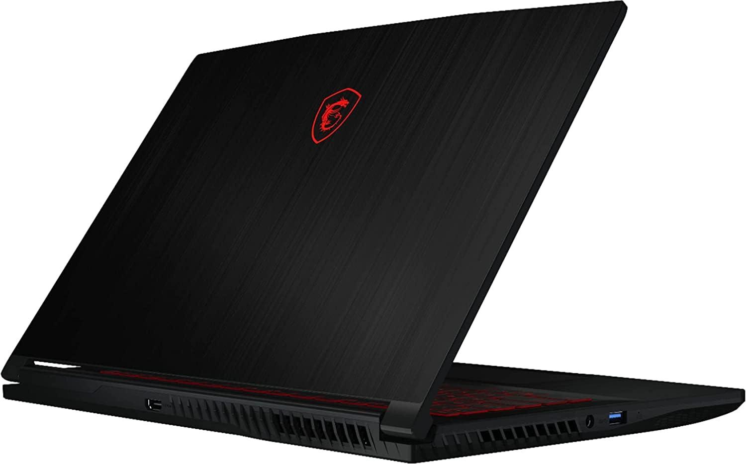 MSI MSI GF63 Thin 15.6" Gaming Laptop, FHD 144Hz, Intel Core i5-11400H, NVIDIA GeForce RTX 3050, 12GB Memory, 1TB SSD, Windows 11 Home, Black + Accessories