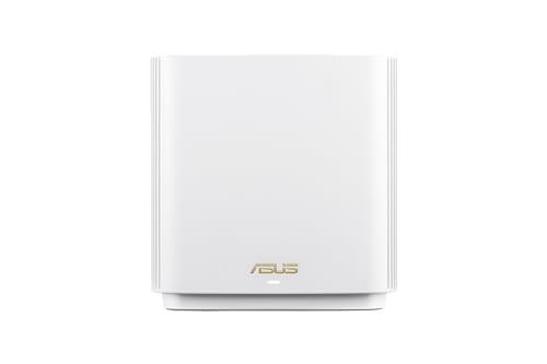 ASUS ASUS ZenWiFi Whole-Home Tri-band Mesh WiFi 6E System (ET8 1PK), Coverage up to 2,750 sq.ft, 6600Mbps, new 6GHz band, AiMesh, Lifetime Free Internet Security, Parental Control, EasySetup, Instant Guard