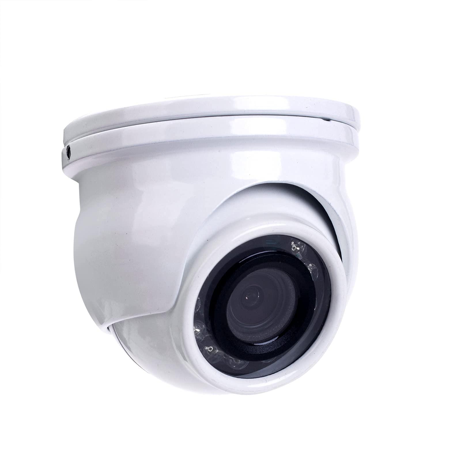 Lapetus Lapetus TVI CVI AHD Analog Mini Dome Camera 1080P Security Camera Weatherproof IR Dome 2MP 4 in 1 Hybrid 2.8mm Infrared Night Vision CCTV Video Surveillance HD Over Coax