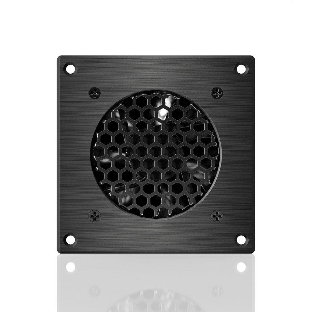 AC Infinity AC Infinity AIRPLATE S1, Quiet Cooling Fan System 4" with Speed Control, for Home Theater AV Cabinets
