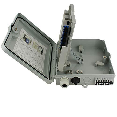 trtfiber SC/LC/Connectors FTTH Fiber Terminal Box 8/12/24/48/ cores Ports Fiber Optic Distribution Box (48 core, LC)