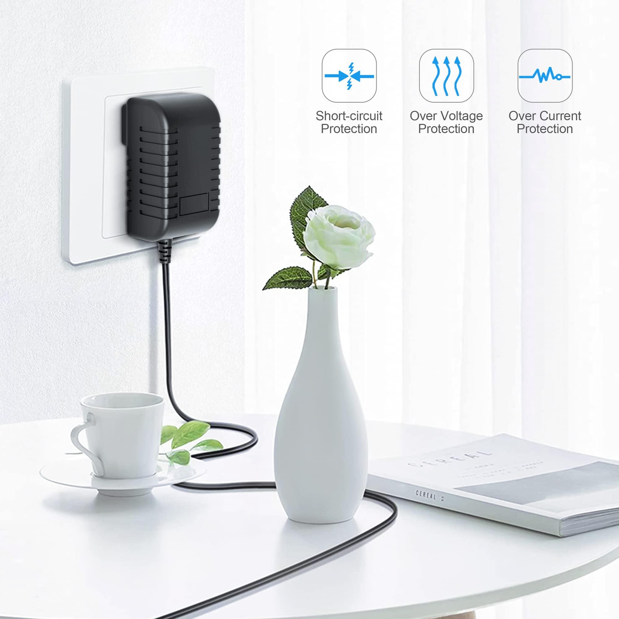 J-ZMQER J-ZMQER AC/DC Adapter Compatible with Roberts Radio R808 R809 R818 R827 R881 R9904 R9914 R9921 R9940 R9903 R9993 RC818 RC828 RP3 Power Supply Cord Cable