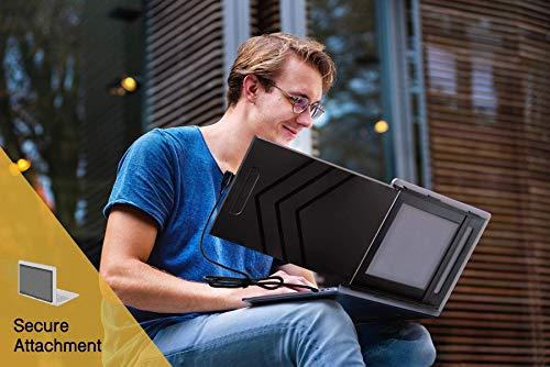 SideTrak SideTrak Slide Portable Monitor for Laptop 12.5\" FHD 1080P IPS Attachable Laptop Screen | Efficient USB Power | Compatible with Mac & Chrome 13\" -17\" Laptops (Patent Pending) | Black