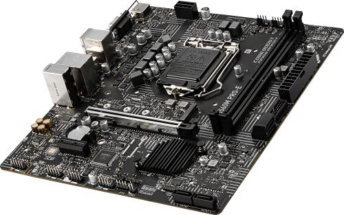 MSI MSI B560M PRO-E ProSeries Motherboard (mATX, 11th/10th Gen Intel Core, LGA 1200 Socket, DDR4, PCIe 4, M.2 Slot, USB 3.2, Gbps LAN)
