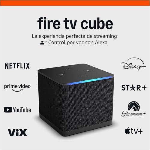 Amazon Amazon Fire TV Cube (newest model) with AI-powered Fire TV Search, Hands-free streaming device with Alexa, Wi-Fi 6E, 4K Ultra HD