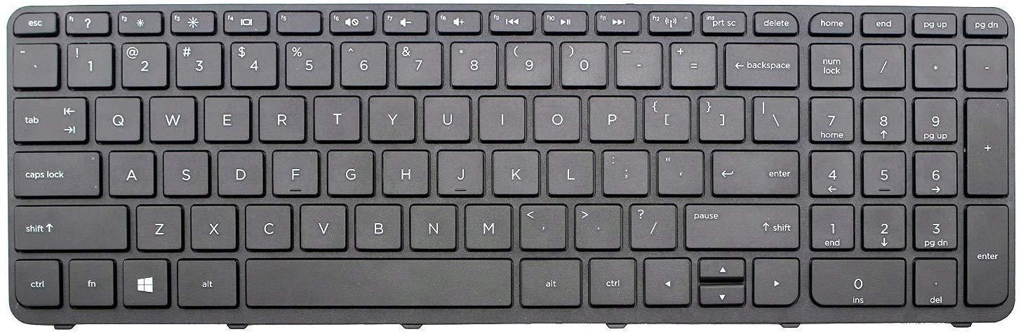 Givwizd Givwizd Laptop Replacement Keyboard for HP 15-g001nt 15-g001sm 15-g001sr 15-g001sv 15-g001sx 15-g002au 15-g002ax 15-g002sr 15-g003au, US Layout Black Color