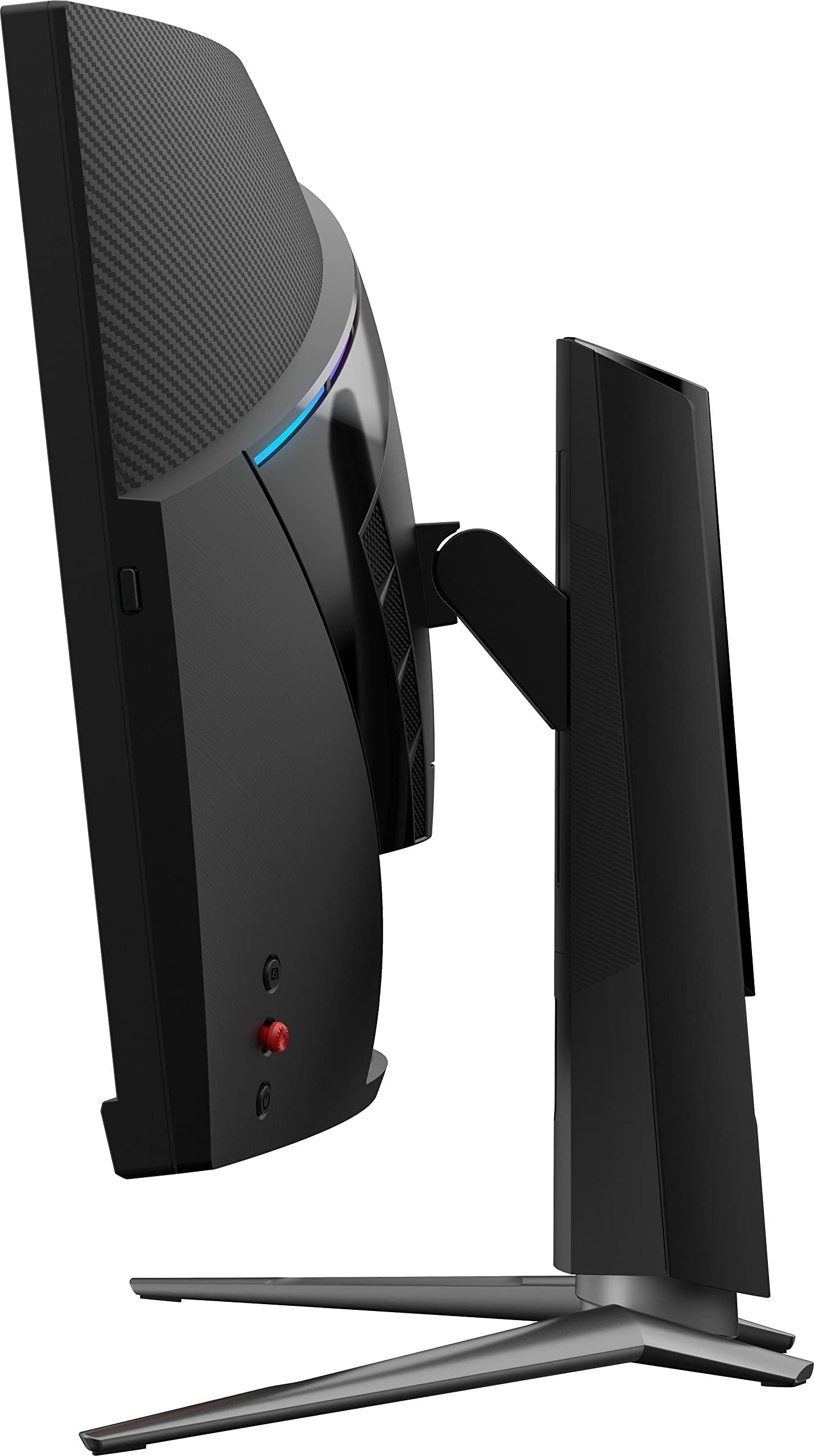 MSI MSI MPG ARTYMIS 273CQR QD, 27\" Gaming Monitor, 2560 x 1440 (QHD), VA with Quantum Dot Technology, 165Hz, FreeSync Premium Pro, HDR 400, HDMI, Displayport, USB C, Tilt, Swivel, Height Adjustable