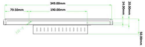 Deyowo Deyowo 19 Inch Open Frame Touch Moniotor, P-Cap Touch Screen LCD Display,HDMI VGA USB Controller Interface for Kiosks and Mounting