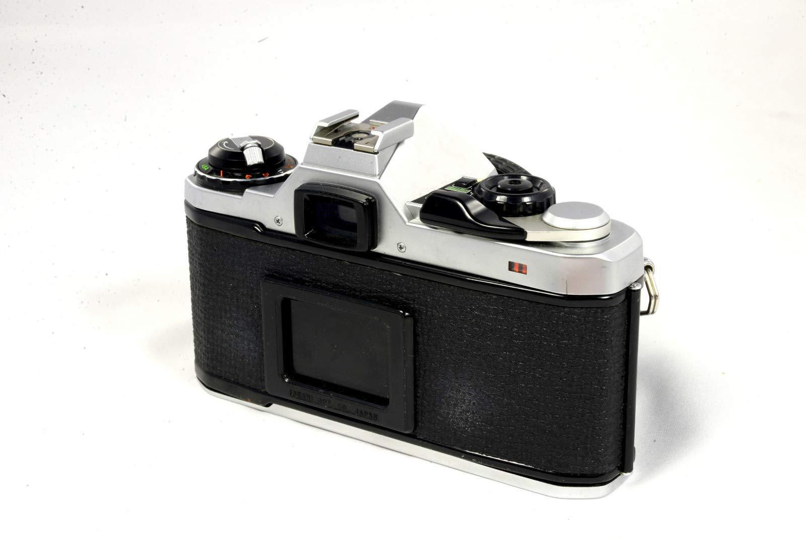 Pentax Pentax ME Super 35mm SLR Film Camera with 50MM MF Pentax PK Mount lens system. Custom Shutter, ISO, and aperture settings. Automatic shooting is available. (Renewed)