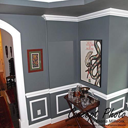 Ekena Millwork Ekena Millwork PNL16X28AS-01 16\"W x 28\"H x 1/2\"P Ashford Molded Classic Wainscot Wall Panel