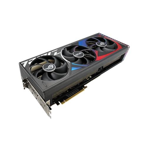 ASUS ASUS ROG Strix GeForce RTX 4080 Super OC Edition Gaming Graphics Card (PCIe 4.0, 16GB GDDR6X, DLSS 3, HDMI 2.1a, DisplayPort 1.4a, Vapor Chamber, Massive Vented Backplate, Power Sensing, Aura Sync)