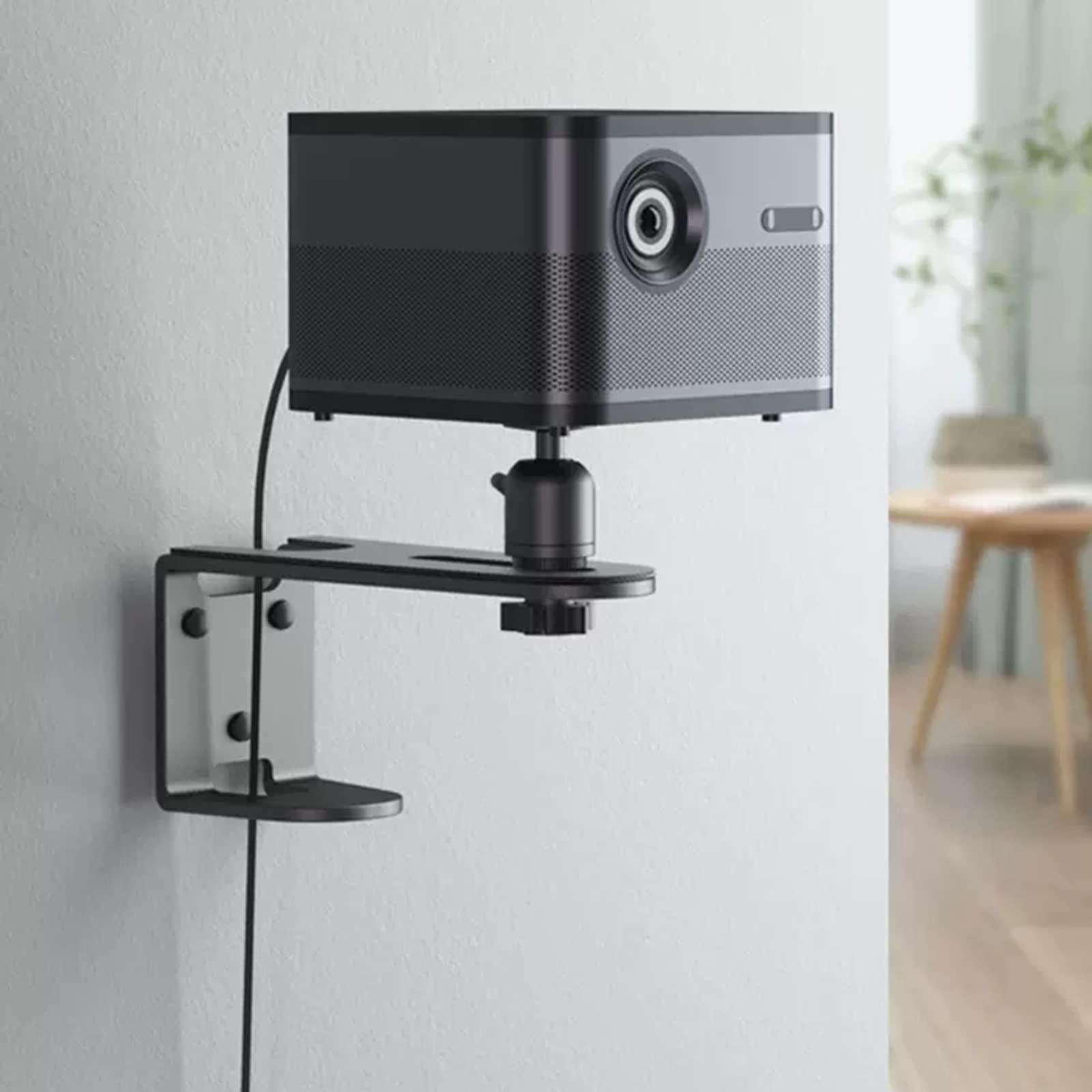 DYPASA DYPASA Projector Mount Projector Wall Bracket Bedside Shelf PTZ Fixed Wall Projector Table Floor Household Living Room Bedroom Ceiling Mount with Tray